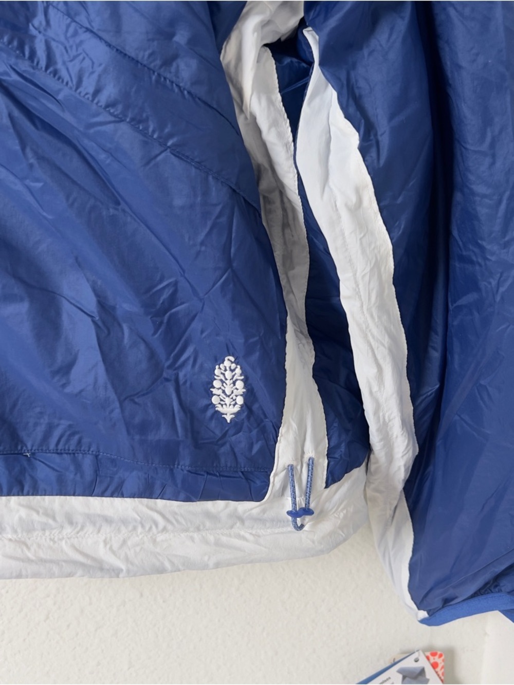 Free People FP Movement Earth Gem Packable Jacket - Athletic Blue Combo - NWT - Picture 5 of 7